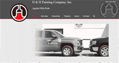 Desktop Screenshot of hhpaintingco.com